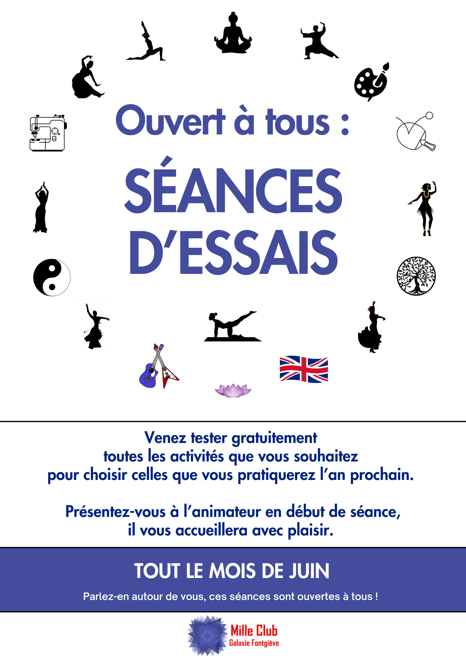 Séances d'Essais Juin 2025